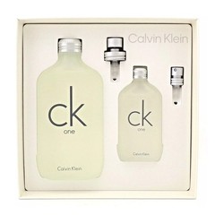 Calvin Klein Ck One Eau de Toilette 2PCS Gift Set For Unisex (6.7 Oz +1.6 Oz)