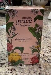 PHILOSOPHY AMAZING GRACE BERGAMOT Eau de Toilette SPRAY 4 fl.oz./120 mL SEALED