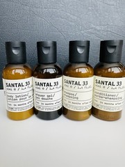 Le Labo Santal 33 Mini Size 4pcs (Body Lotion, Shower Gel, Shampoo, Conditioner)