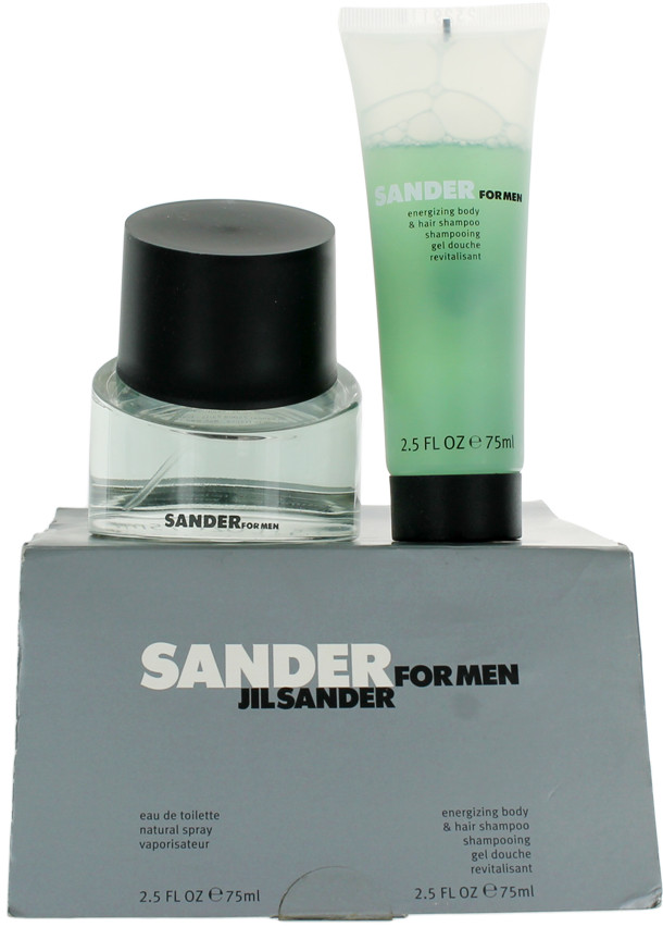 Sander for Men 2Pc Set By Jil Sander For Men Set: EDT + Shower Gel Shopworn New
