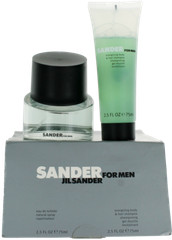 Sander for Men 2Pc Set By Jil Sander For Men Set: EDT + Shower Gel Shopworn New