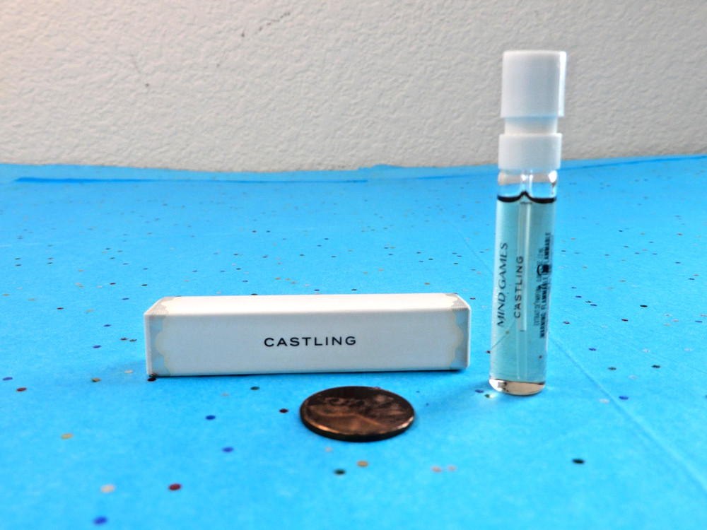 Mind Games CASTLING Extrait De Parfum .06 oz new in box