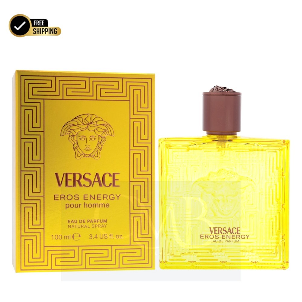 Eros Energy by Versace Eau de Parfum Spray 3.4 oz 100 ml Cologne Men New in Box