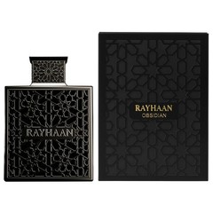 Rayhaan Men’s Obsidian EDP Spray 3.3 oz Fragrances 6297001571323