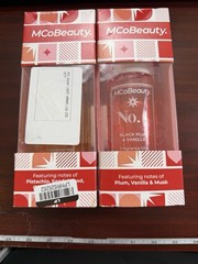 2 NIB MCoBeauty No. 1 Black Plum & Vanilla Hair & Body Fragrance Mist 8.11 fl oz