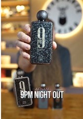 Afnan 9PM Night Out Extrait De Parfum Spray For Men 3.4 Oz / 100 ml Big Size!