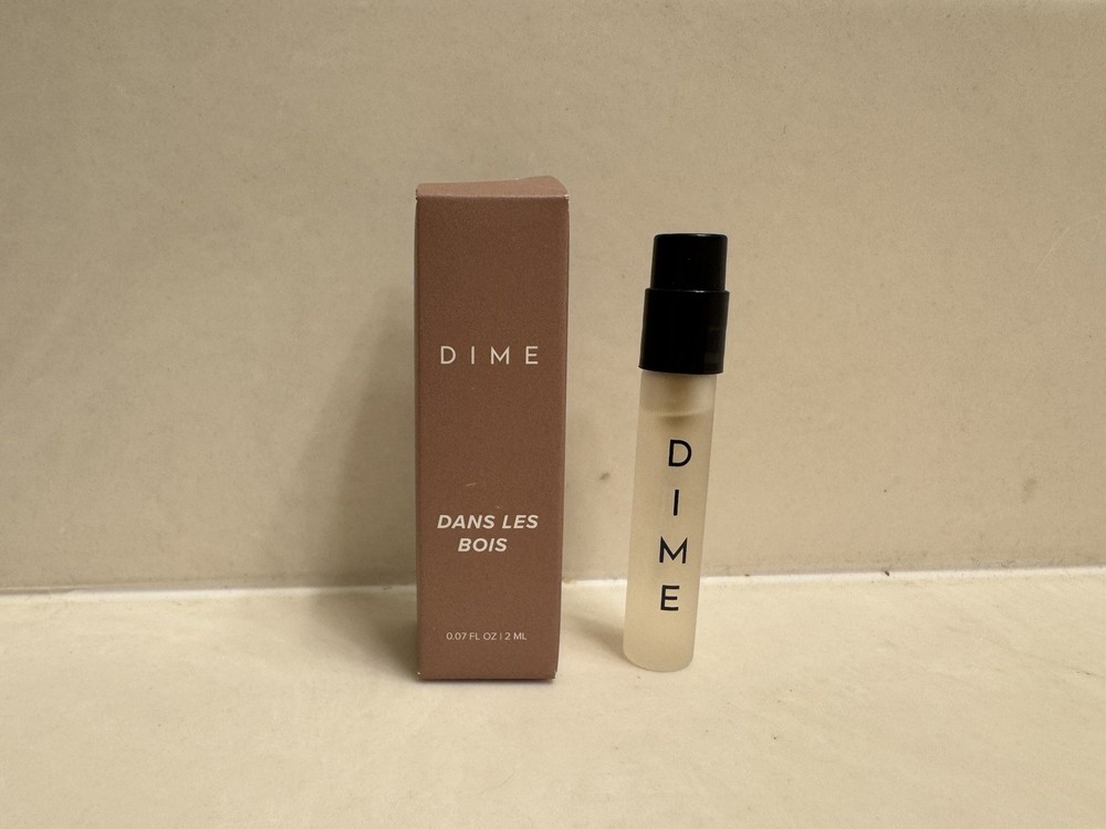 DIME Dans Les Bois Perfume Sample Spray 2ml 0.07fl.oz New In Box