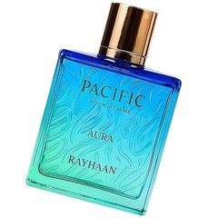 Rayhaan Pacific Aura EDP 100ml Unisex Perfume Citrus Mint Amber Fresh Spray