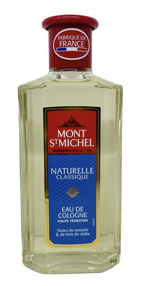 Mont St Michel Parfum Eau de Cologne Naturelle classique 250 Ml FREE SHIPPING