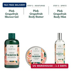 The Body Shop Pink Grapefruit Body Mist, ParabenFree Body Spray, 3.3 Fl. Oz.