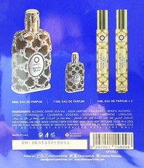 Orientica Royal Bleu 4pc Gift Set Unisex (2.7 oz + 0.25 oz + 2 x 0.33 oz EDP)