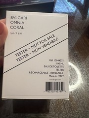 Bulgari Omnia Coral EDT 100ml. Tester