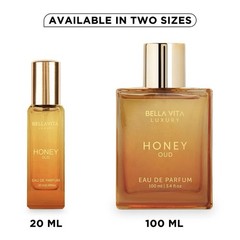 Bellavita Luxury Honey oud Eau de Parfum | 20 ml (0.7 0.68 Fl Oz (Pack of 1)