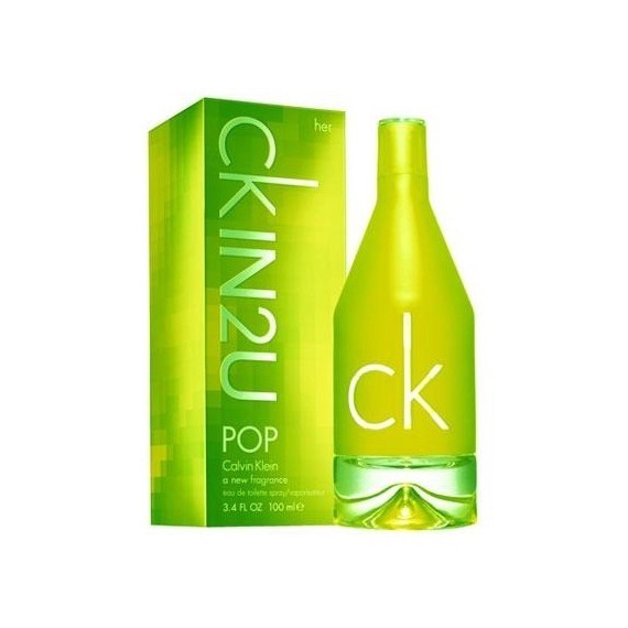CK In2U Pop by Calvin Klein 3.4oz EDT for Women NEW SEALED BOX