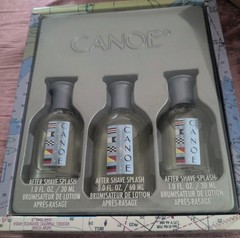 CANOE GIFT SET BY DANA AFTER SHAVE SPLASH (MEN) 2 Oz & 1 OZ BOTTLES *NEW IN BOX*