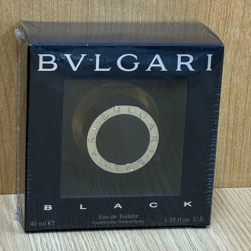 New BVLGARI BLACK Eau de Toilette Spray 40ml 1.35fl oz Sealed