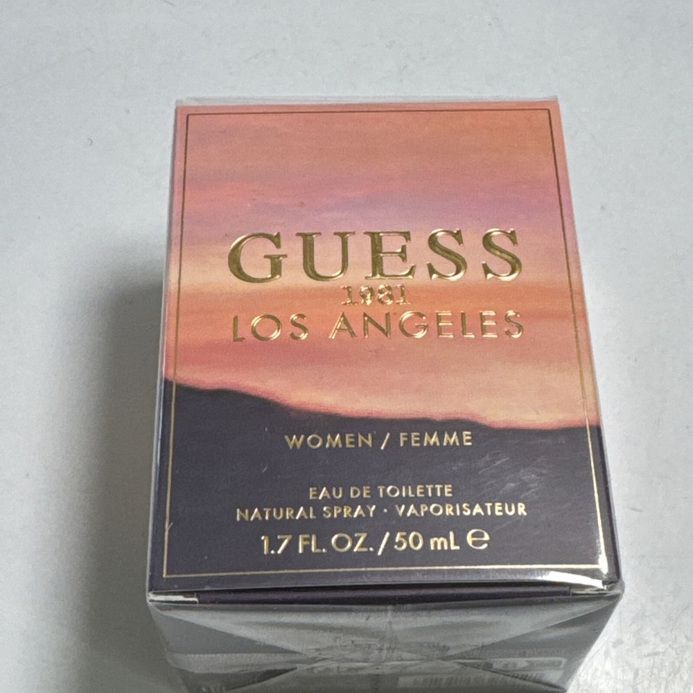 Guess 1981 LOS ANGELES Women Pour Femme eau de toilette 50 ml 1.7 oz new in box