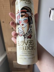 Ed Hardy Love & Luck Eau de Parfum Spray, 3.4 fl oz Regular Size
