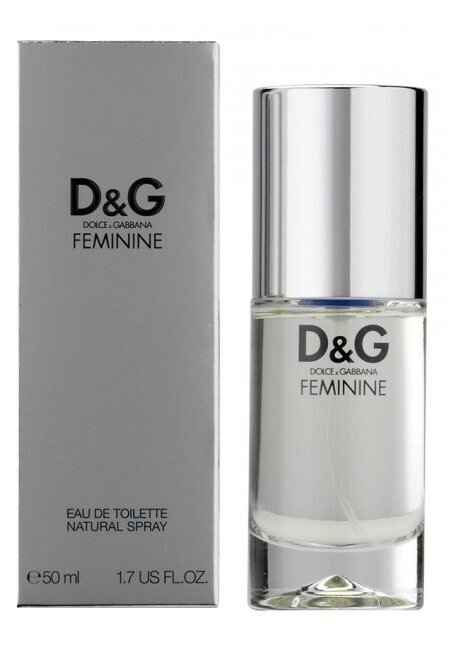D&G Feminine By Dolce & Gabbana 50ml/1.7oz Spray Sealed New In Box Discontinued