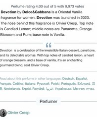 Dolce & Gabbana Devotion Eau de Parfum Spray 50 ml Women Candied Citrus