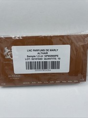 ALTHAIR by PARFUMS DE MARLY for Men 0.05 oz/1.5 ml each EDP Spray 10 pcs SEALED