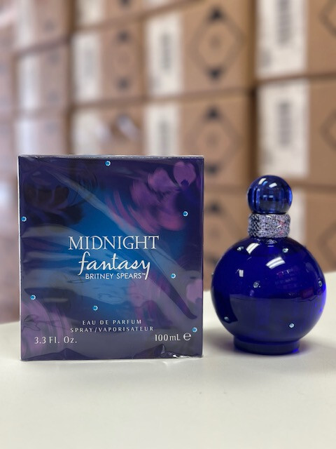 * MIDNIGHT FANTASY * Britney Spears 3.3 / 3.4 oz edp * BRAND NEW SEALED *