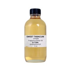 Sweet Tabacum (Unisex) Body Oil 4 oz Fragrance All Natural Scent