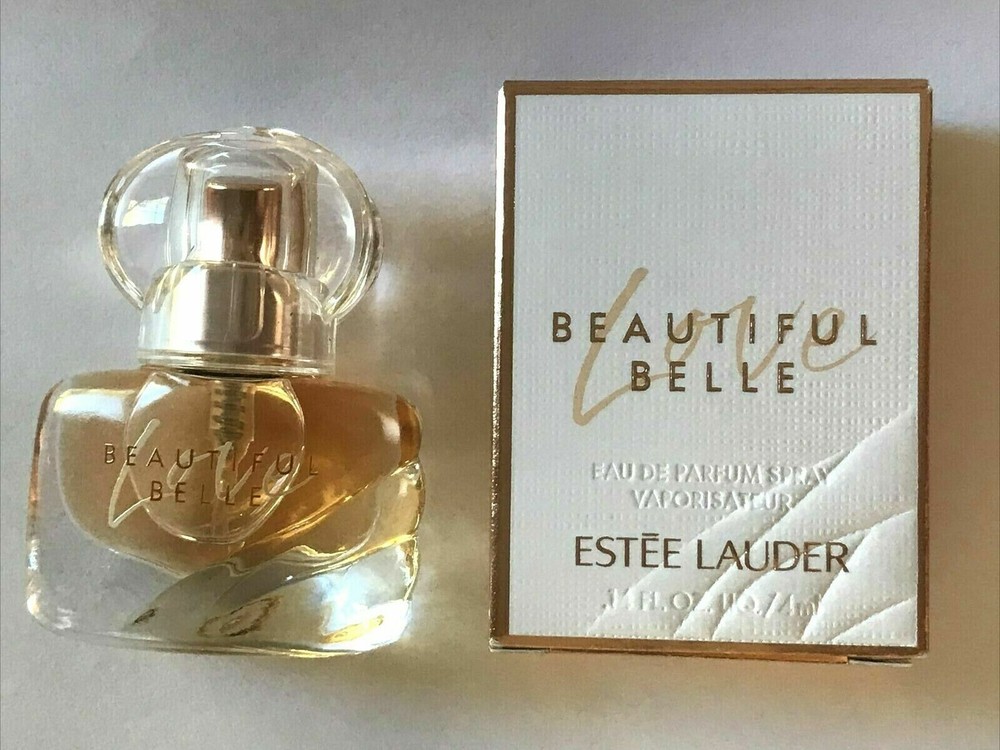 Estee lauder Beautiful Belle Love Eau de Parfum MINI Travel Spray 0.14oz/4ml NIB