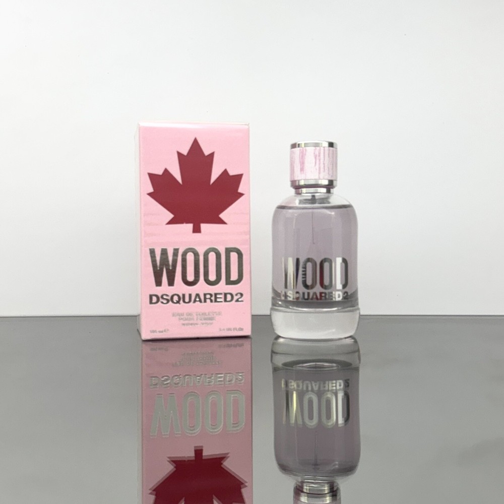 WOOD DSQUARED2 Pour Femme for Women 3.4oz-100ml EDT Spray NEW & SEALED (BG50