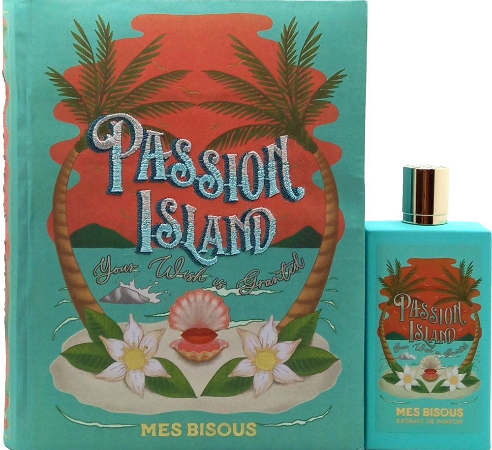 MES BISOUS PASSION ISLAND EXTRAIT DE PARFUM SPRAY UNISEX 3.4 Oz / 100 ml NEW!!!