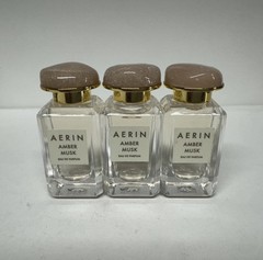 3 x AERIN Amber Musk MINI Perfumes Eau de Parfum Dabber 0.14 oz/ 4 ml NWOB