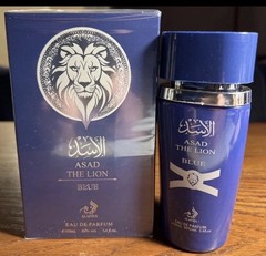 Asad The Lion Blue Eau De Parfum 100ml 3.4oz by Alafiya – New Sealed