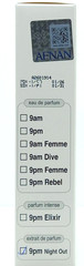 Afnan 9PM Night Out Extrait De Parfum Spray For Men 3.4 Oz / 100 ml Large Size!