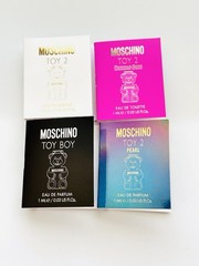Moschino Perfume Sample Size 4pcs (Moschino Toy 2 , Pearl, Bubble Gum, Toy Boy)
