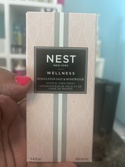 NEST New York Himalayan Salt & Rosewater Room & Linen Spray 3.4 fl oz Vegan