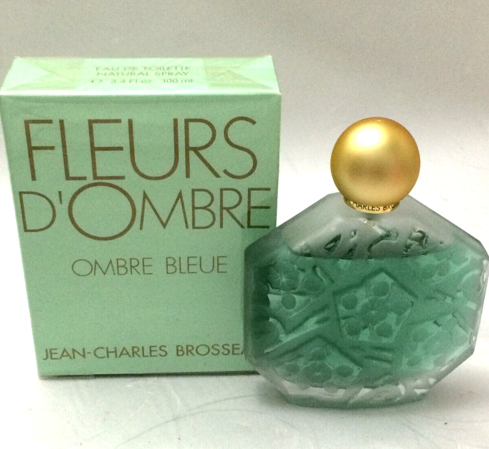 FLEURS D’OMBRE Ombre Bleue by Jean-Charles Brosseau 3.4 oz EDT Spray Read ..