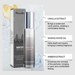Winter Perfume Warm Vanilla Natural Fresh Light Fragrance Portable