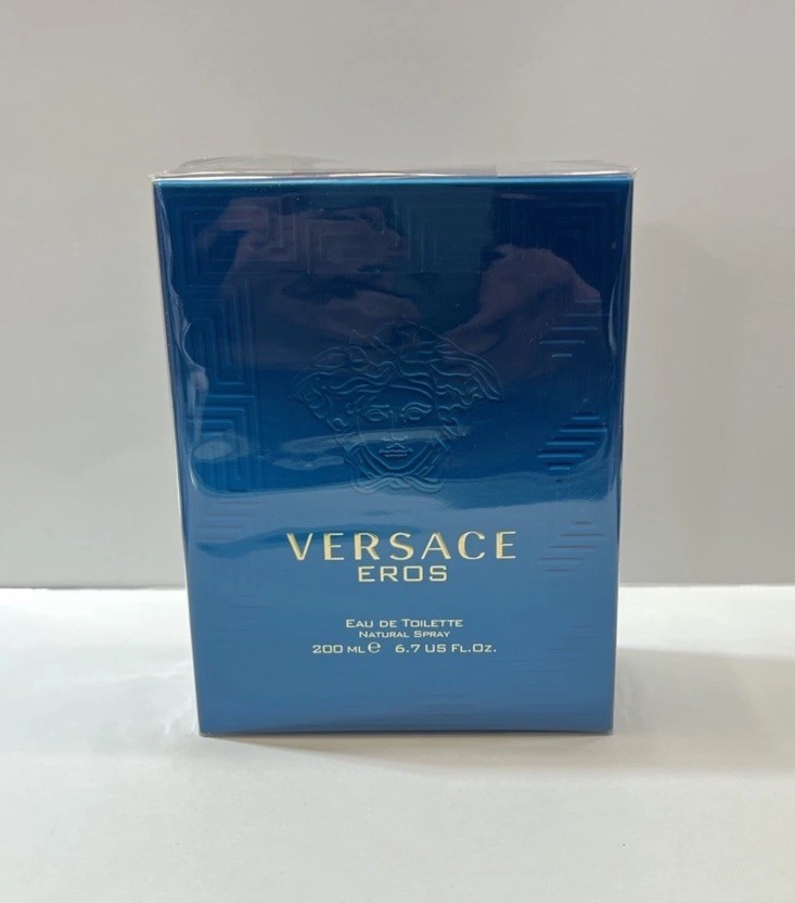 Versace Eros 6.7oz Edt Spray For Men New In Box