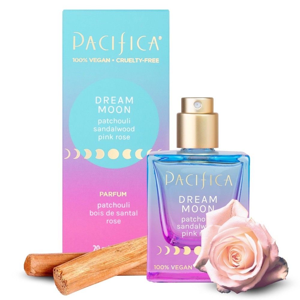 Pacifica Dream Moon Aromatherapy Spray Perfume 2 Oz Vegan Floral Woody Scent