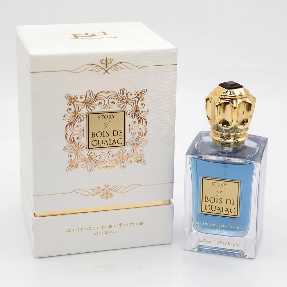 Prince Parfums Dubai – Story of Bois De Guaiac For Men – 3.4 Ounces – Extrait de