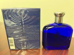 POLO BLUE FOR MEN by RALPH LAUREN 4.2 FL oz / 125 ML EDT Spray Code #38SD005