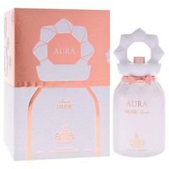 Risala Elite Aura Musk EDP Unisex, Oriental Floral Musk Fragrance 3.4 oz Spray