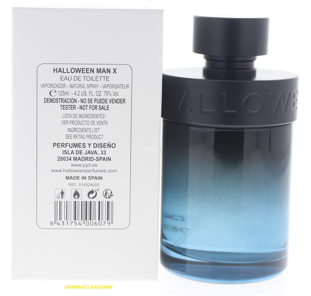 HALLOWEEN MAN X EDT 4.2 OZ / 125 ML FOR MEN (NEW IN WHITE BOX)