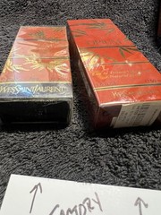yves saint laurent opium vintage perfume 3 Boxes Two Factory Sealed Other Full