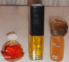 3-PC Gianni Versace Perfumes & Vison MINIS & Cristalle Fragance Spray 15 ML