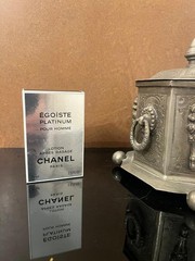 VINTAGE 2/1994 Chanel Egoiste Platinum POUR HOMME 75 ml 2.5 oz AFTERSHAVE SPLASH