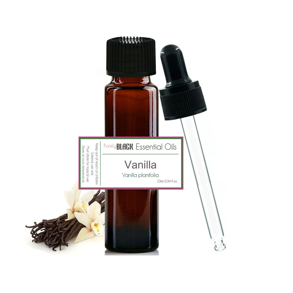 Pure Vanilla Essential Oil 10ml For Skin Care. Natural Perfume/Fragrance Oil