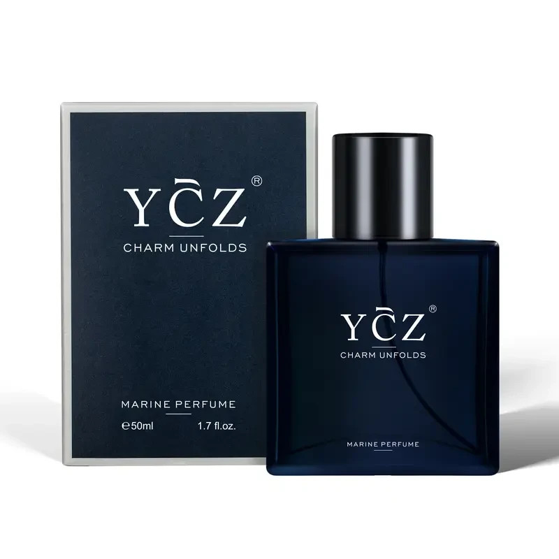 Ycz Charm Unfolds Marine Perfume for Men Long Lasting Fragrance 1.7oz(50ml)