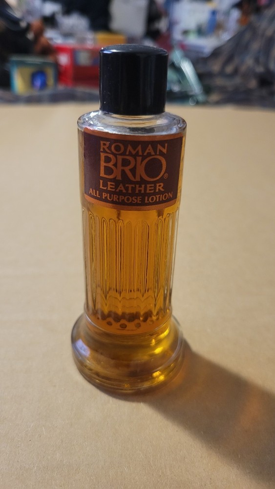 Vintage Roman Brio Leather After Shave Lotion 2.2 FL. OZ. By Leeming Pfizer
