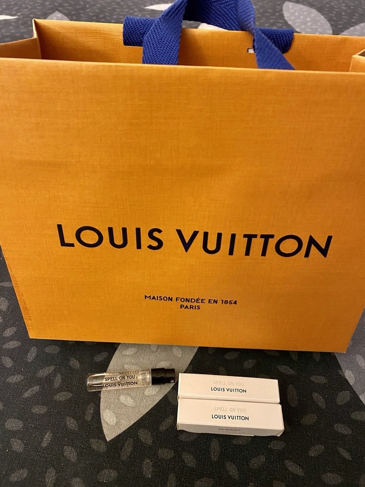 (2) NEW Authentic Louis Vuitton SPELL ON YOU Eau de Parfum Sample Spray, 2 ml